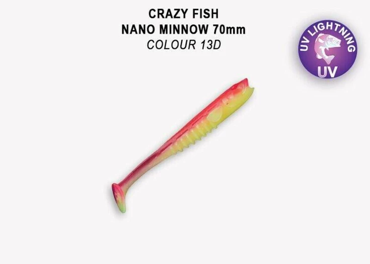 Nano Minnow 7 cm barva 13D