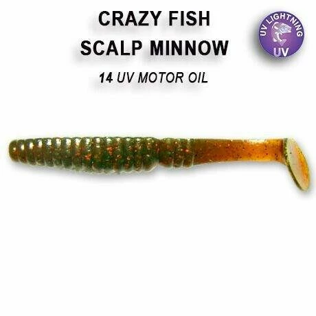 Scalp Minnow 13cm barva 14 motor oil