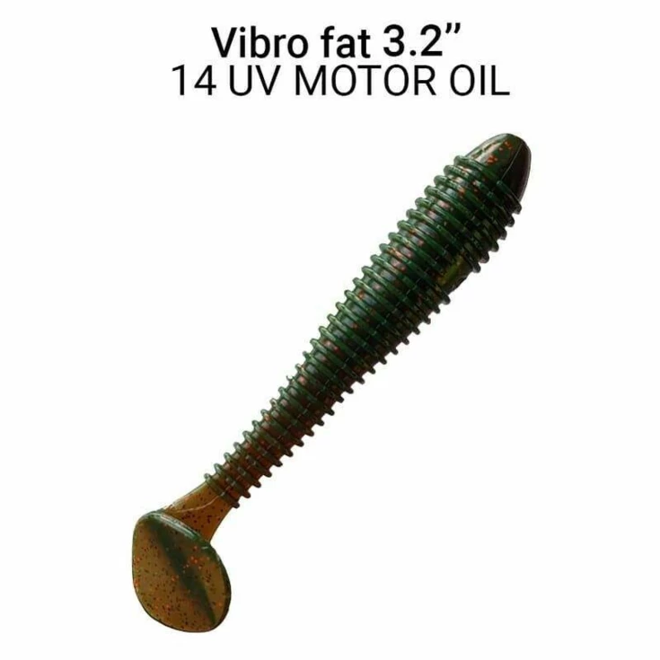 Vibro Fat 8cm barva 14 motor oil 5ks